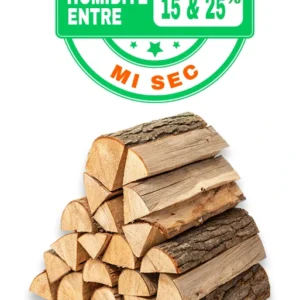 Bois de chauffage Mi-Sec - stère en 40 cm